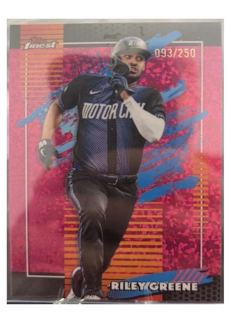 2026 Topps Finest Riley Greene #108 card