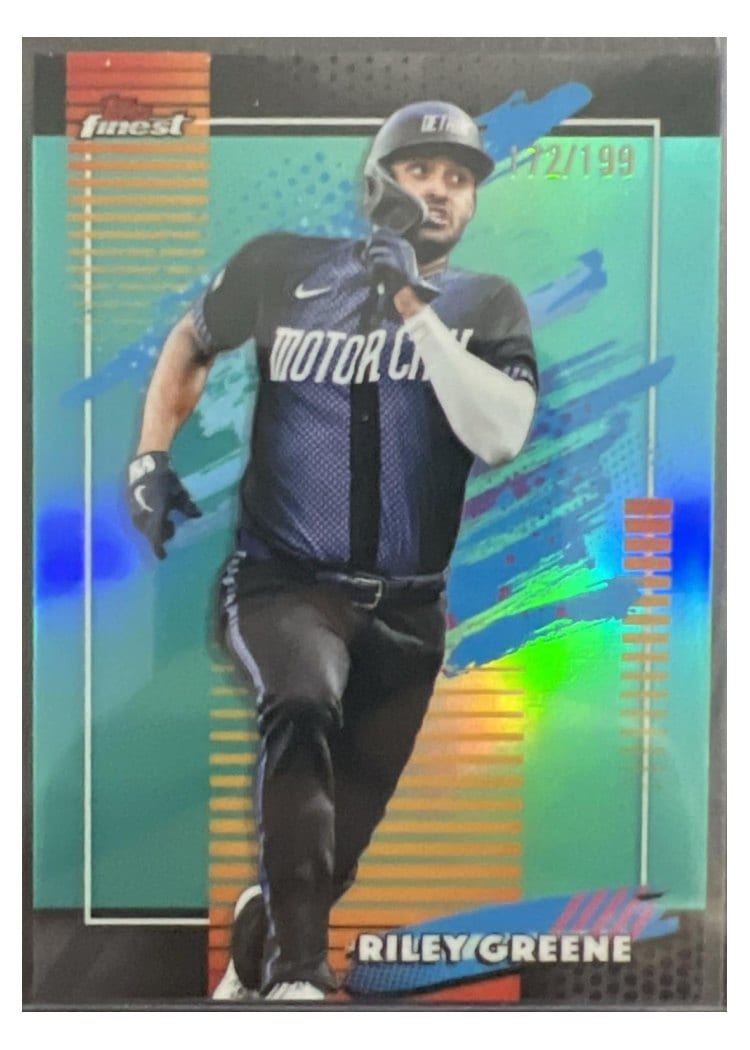 2026 Topps Finest Riley Greene #108 card
