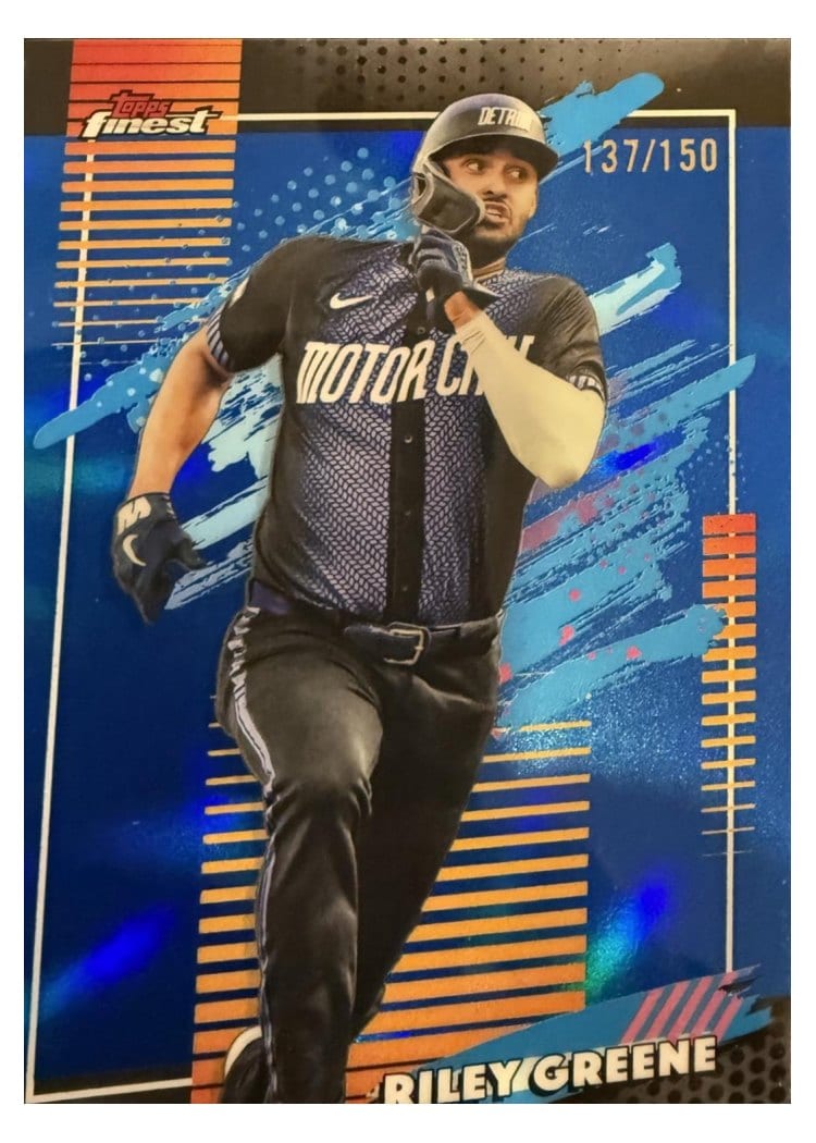 2026 Topps Finest Riley Greene #108 card