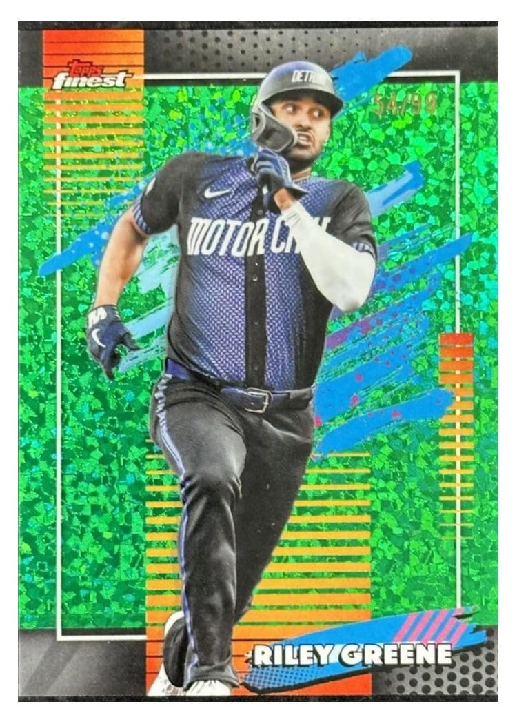 2026 Topps Finest Riley Greene #108 card