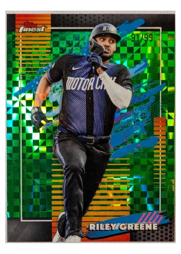 2026 Topps Finest Riley Greene #108 card