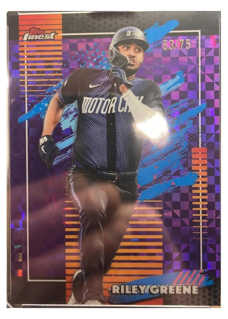 2026 Topps Finest Riley Greene #108 card