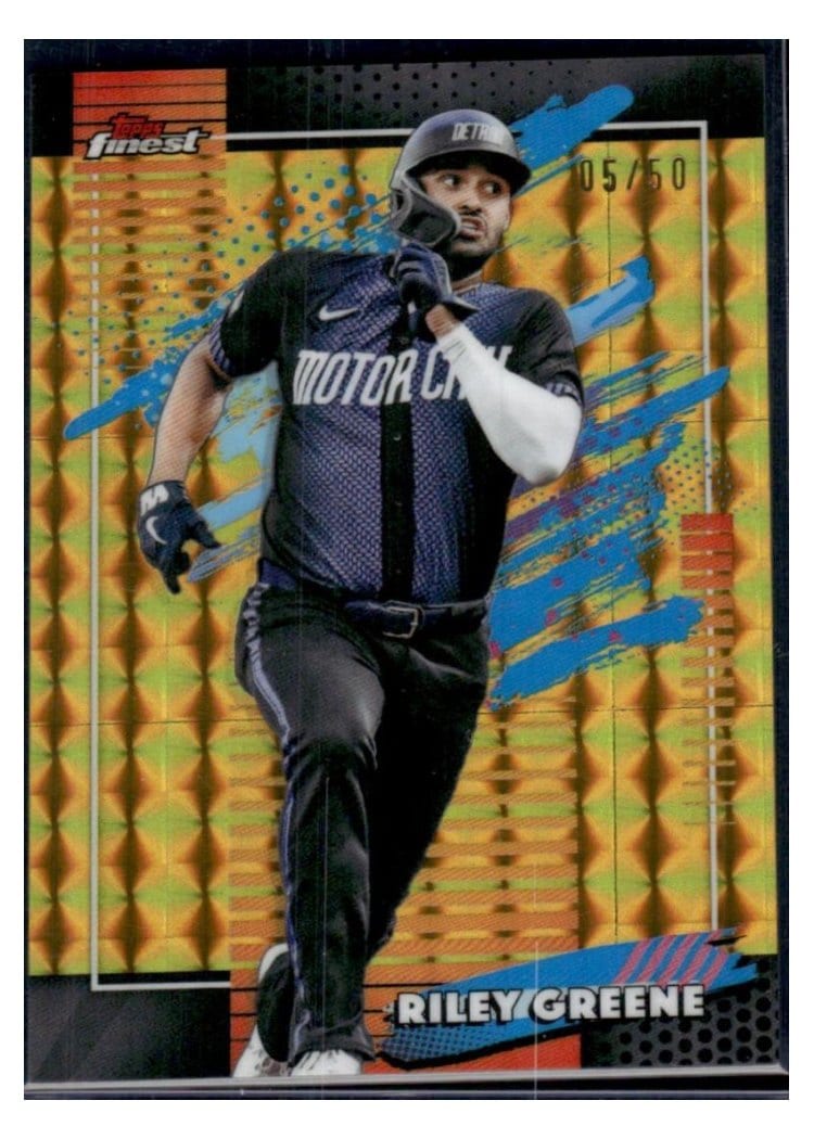 2026 Topps Finest Riley Greene #108 card
