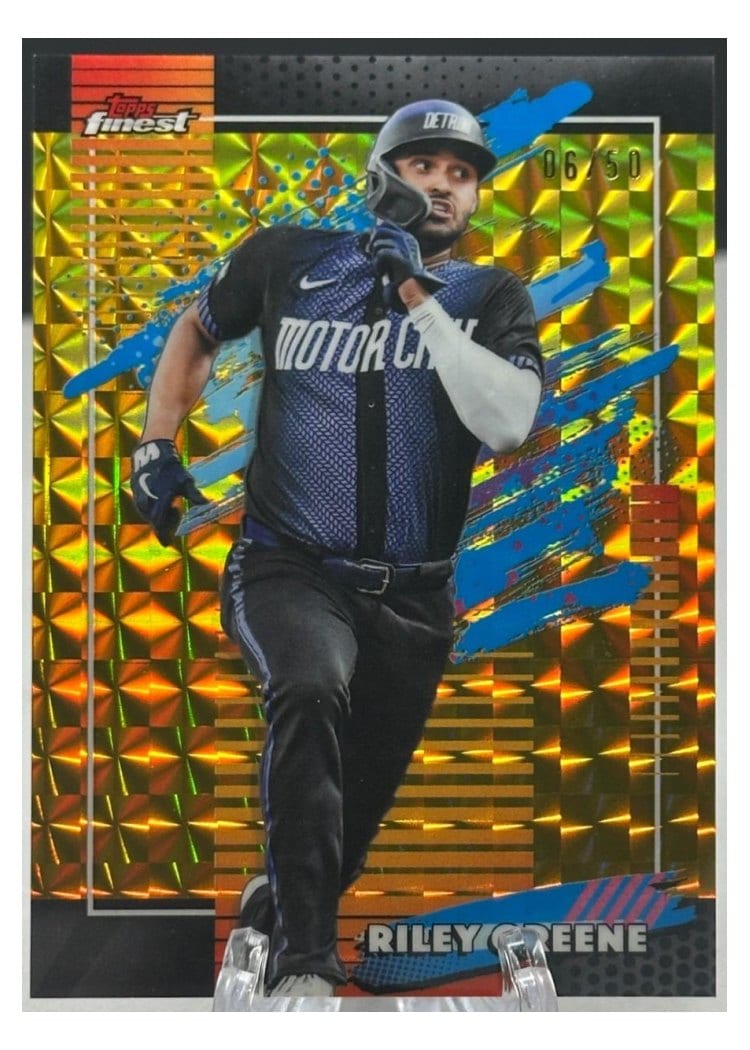 2026 Topps Finest Riley Greene #108 card