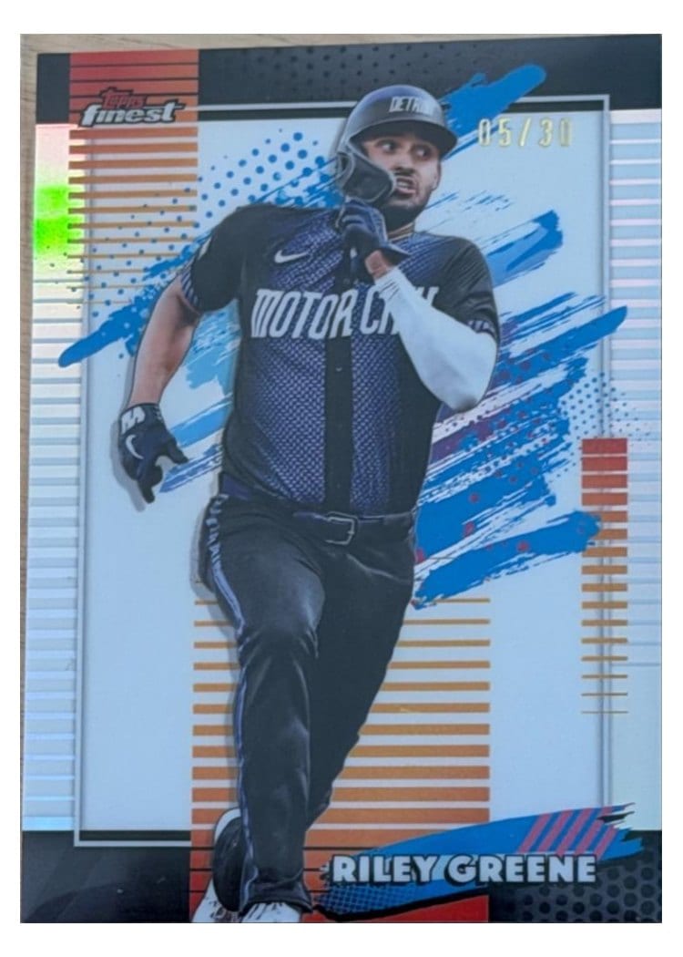 2026 Topps Finest Riley Greene #108 card