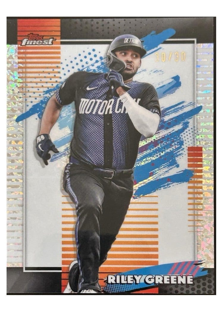 2026 Topps Finest Riley Greene #108 card