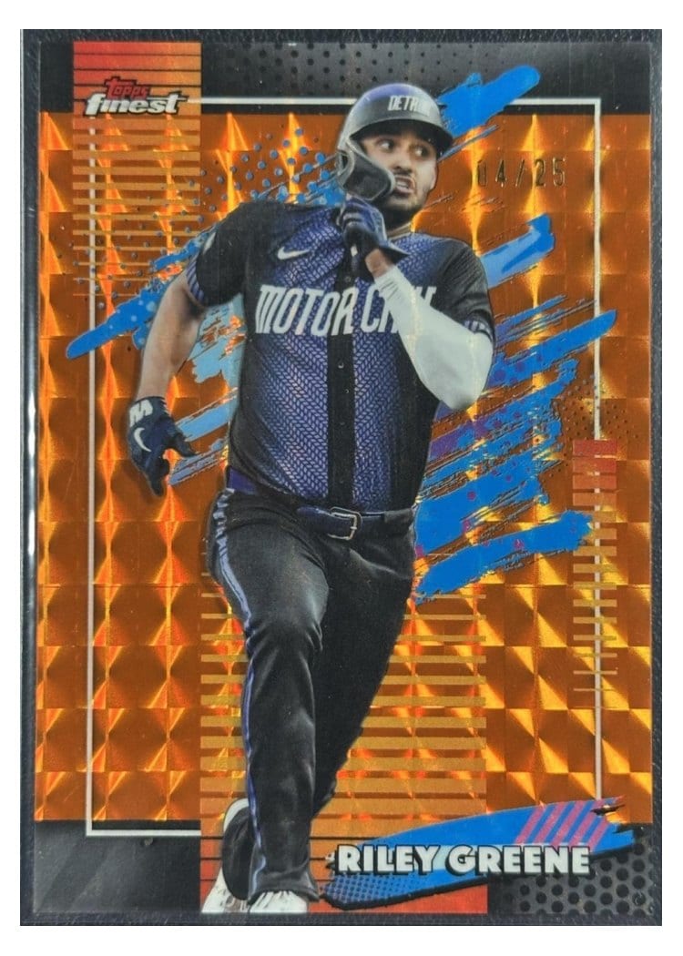2026 Topps Finest Riley Greene #108 card