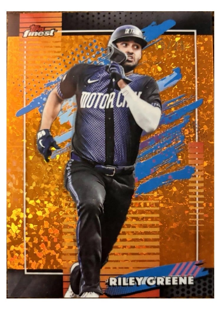2026 Topps Finest Riley Greene #108 card