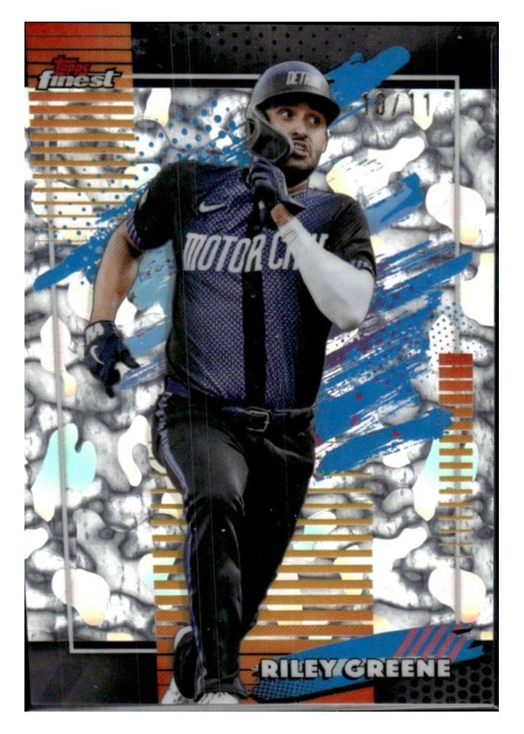 2026 Topps Finest Riley Greene #108 card