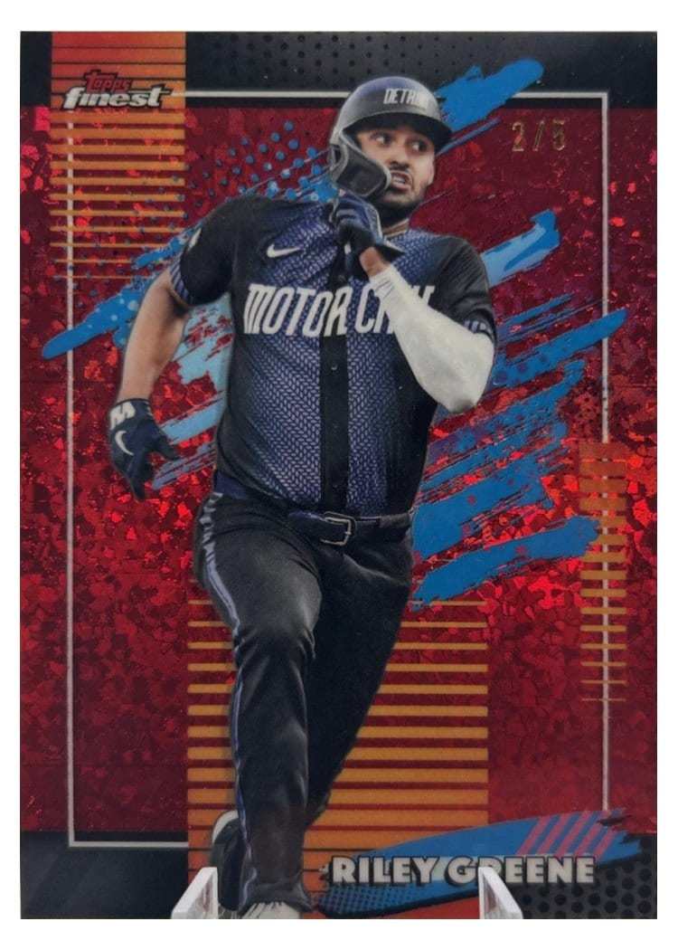 2026 Topps Finest Riley Greene #108 card