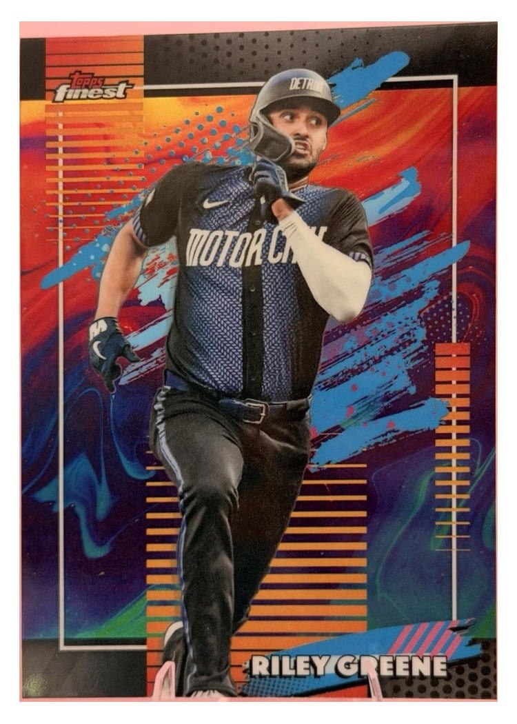 2026 Topps Finest Riley Greene #108 card