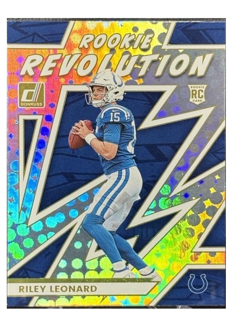 2025 Donruss Rookie Revolution Riley Leonard #21 card