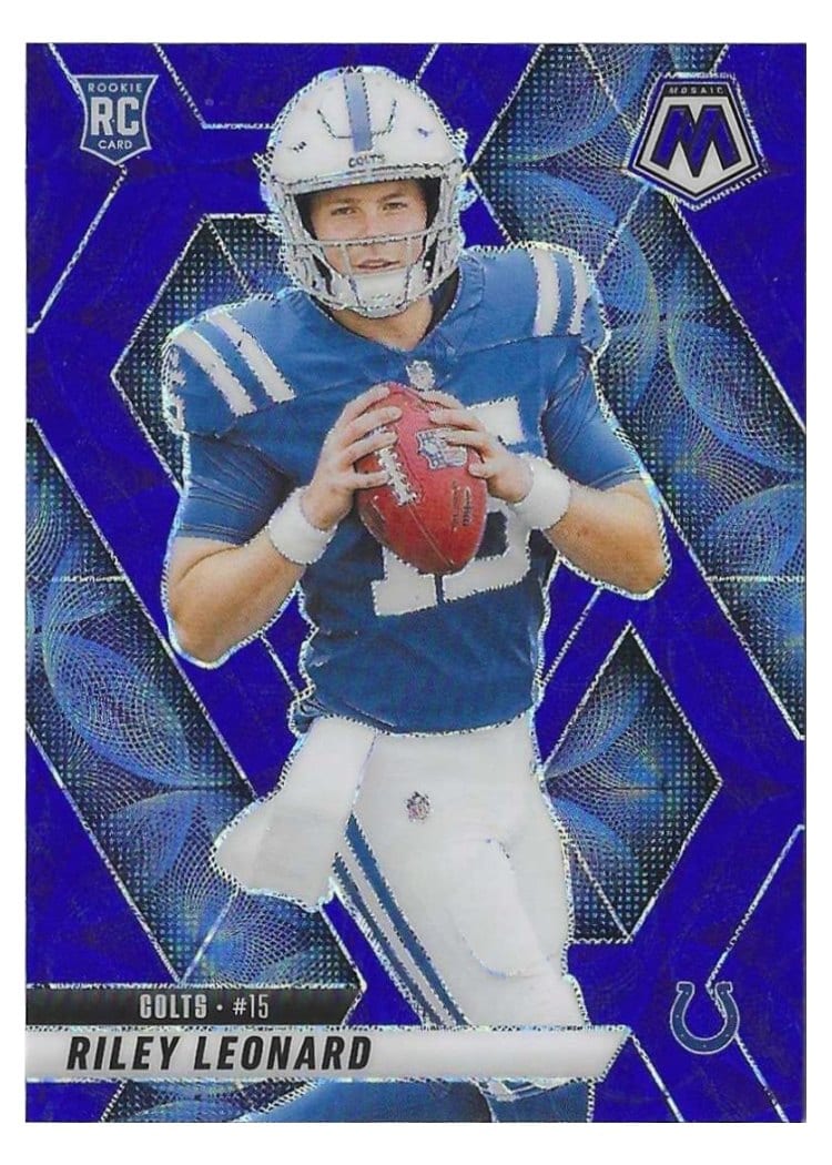 2025 Panini Mosaic Base Set Riley Leonard #372 card