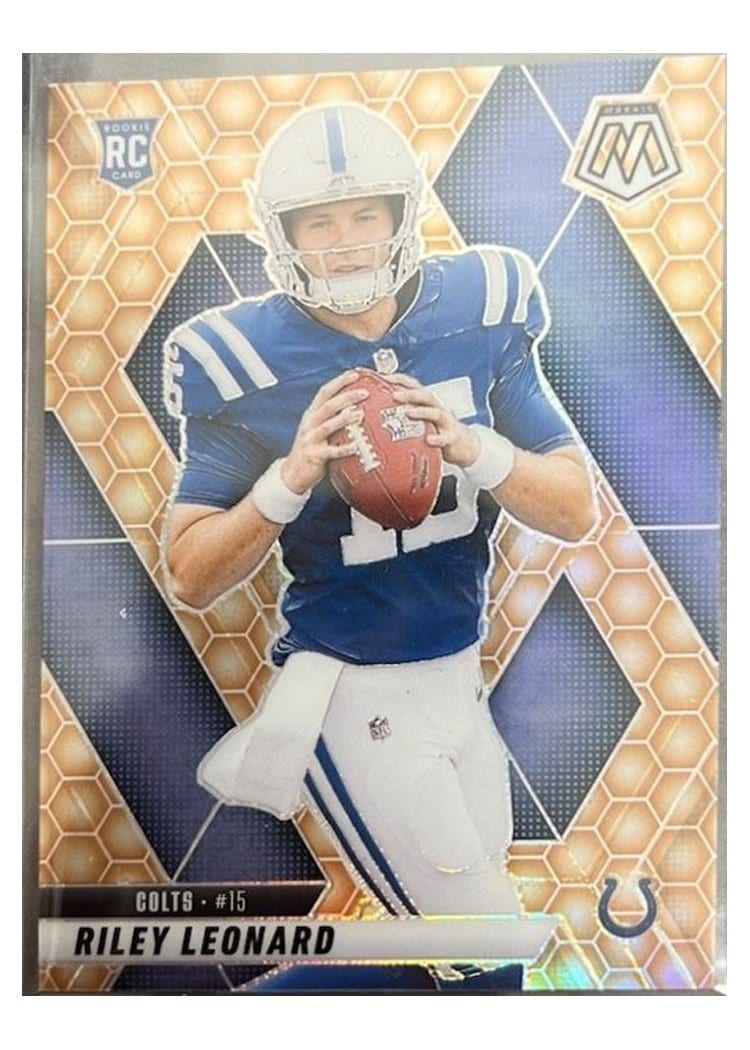 2025 Panini Mosaic Base Set Riley Leonard #372 card