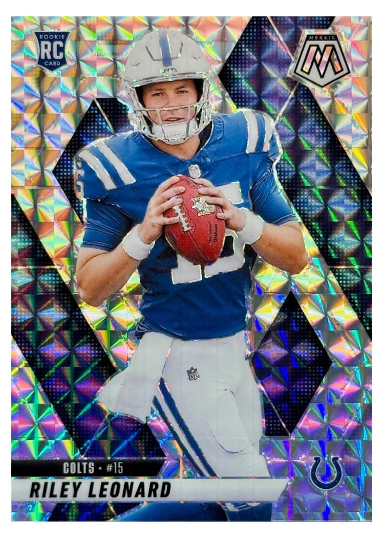 2025 Panini Mosaic Base Set Riley Leonard #372 card