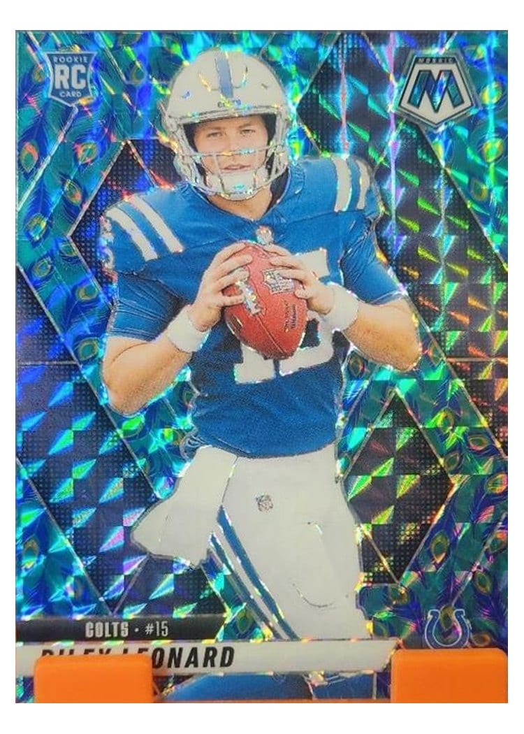 2025 Panini Mosaic Base Set Riley Leonard #372 card