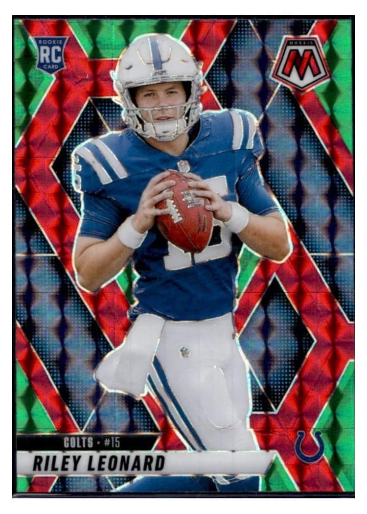 2025 Panini Mosaic Base Set Riley Leonard #372 card
