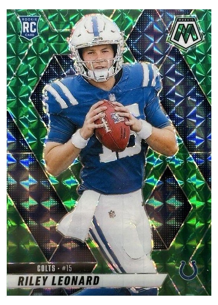 2025 Panini Mosaic Base Set Riley Leonard #372 card