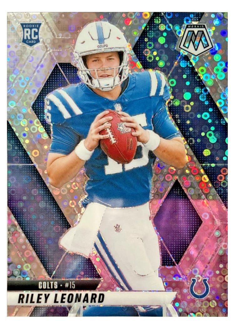 2025 Panini Mosaic Base Set Riley Leonard #372 card