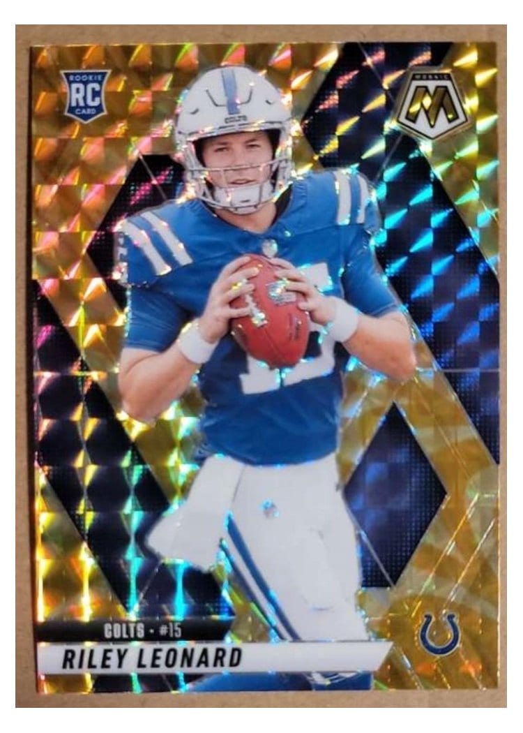 2025 Panini Mosaic Base Set Riley Leonard #372 card