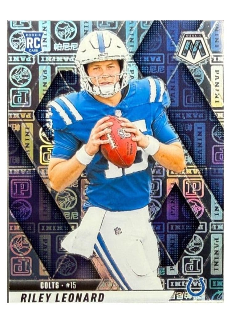 2025 Panini Mosaic Base Set Riley Leonard #372 card