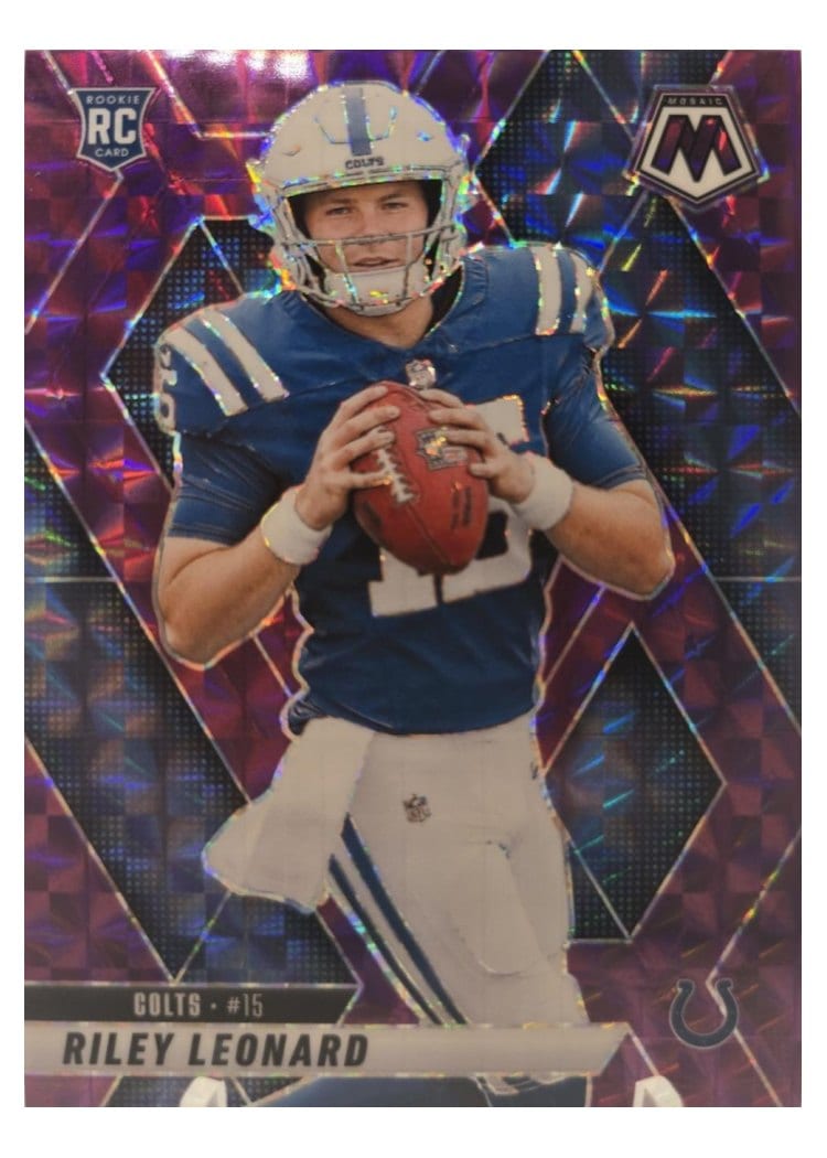 2025 Panini Mosaic Base Set Riley Leonard #372 card