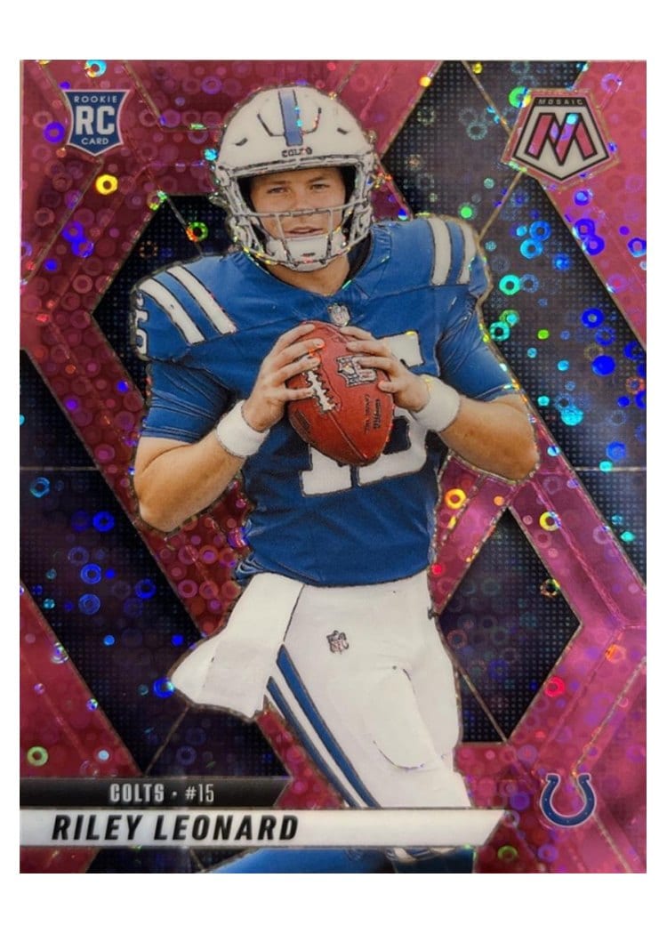2025 Panini Mosaic Base Set Riley Leonard #372 card
