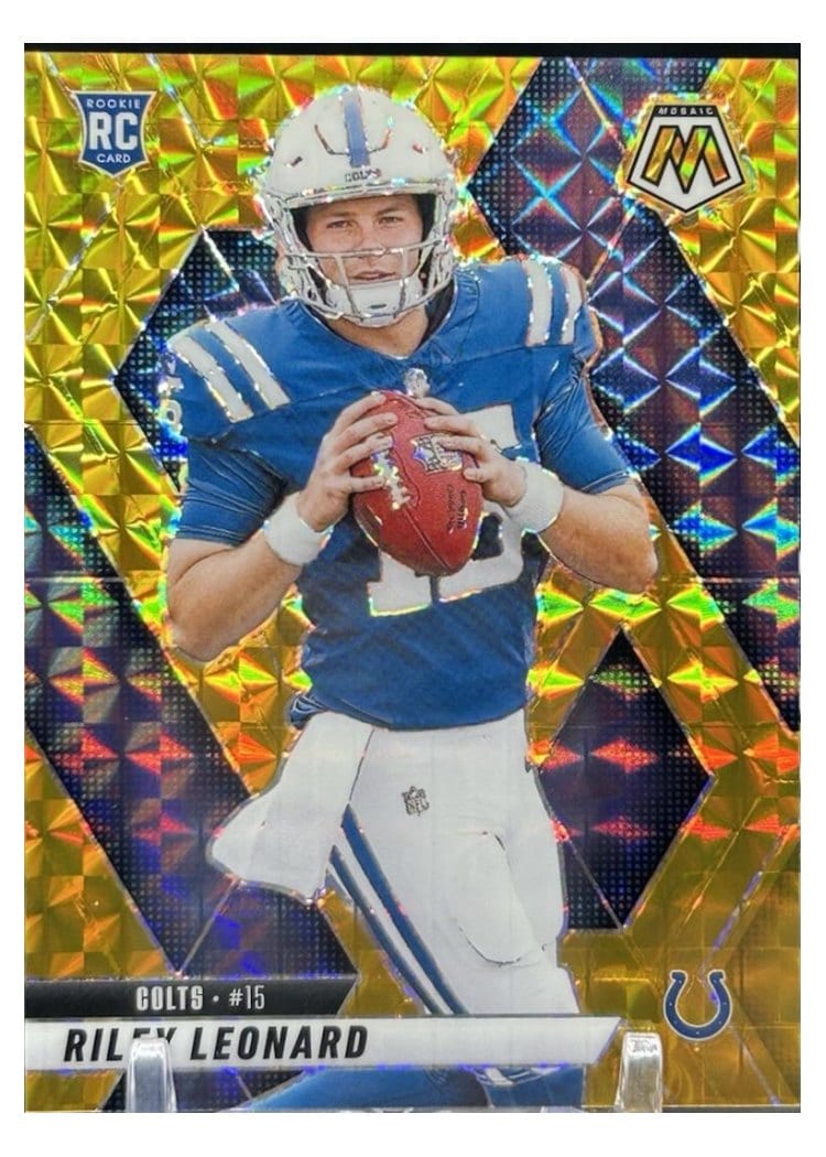 2025 Panini Mosaic Base Set Riley Leonard #372 card