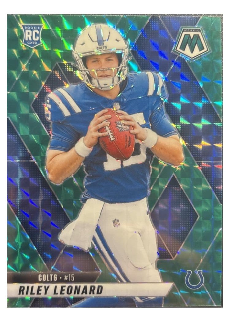 2025 Panini Mosaic Base Set Riley Leonard #372 card
