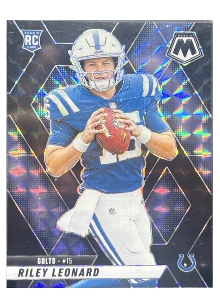 2025 Panini Mosaic Base Set Riley Leonard #372 card