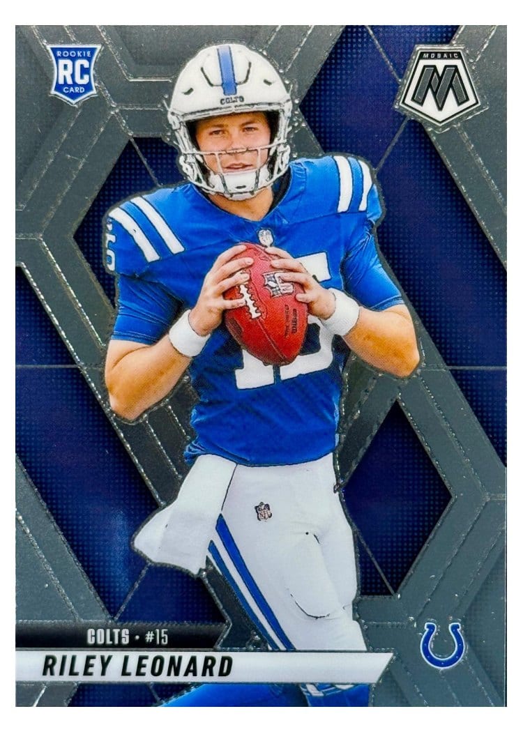 2025 Panini Mosaic Base Set Riley Leonard #372 card
