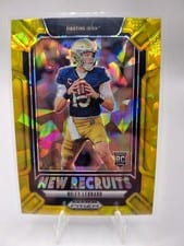 2025 Panini Prizm Draft Picks New Recruits Riley Leonard #17 card