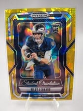 2025 Panini Prizm Draft Picks Student Orientation Riley Leonard #20