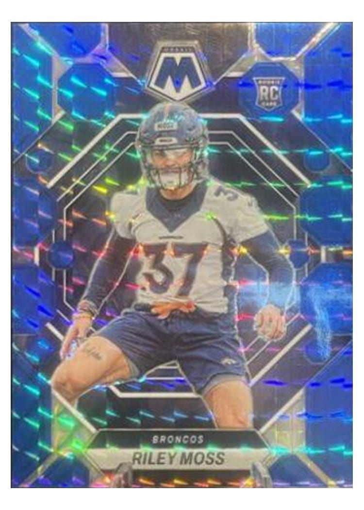 2023 Panini Mosaic Base Set Riley Moss #358 card