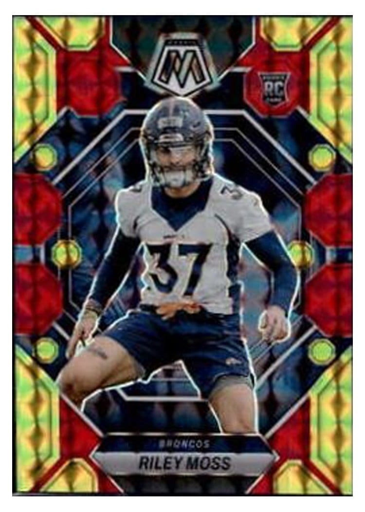 2023 Panini Mosaic Base Set Riley Moss #358 card