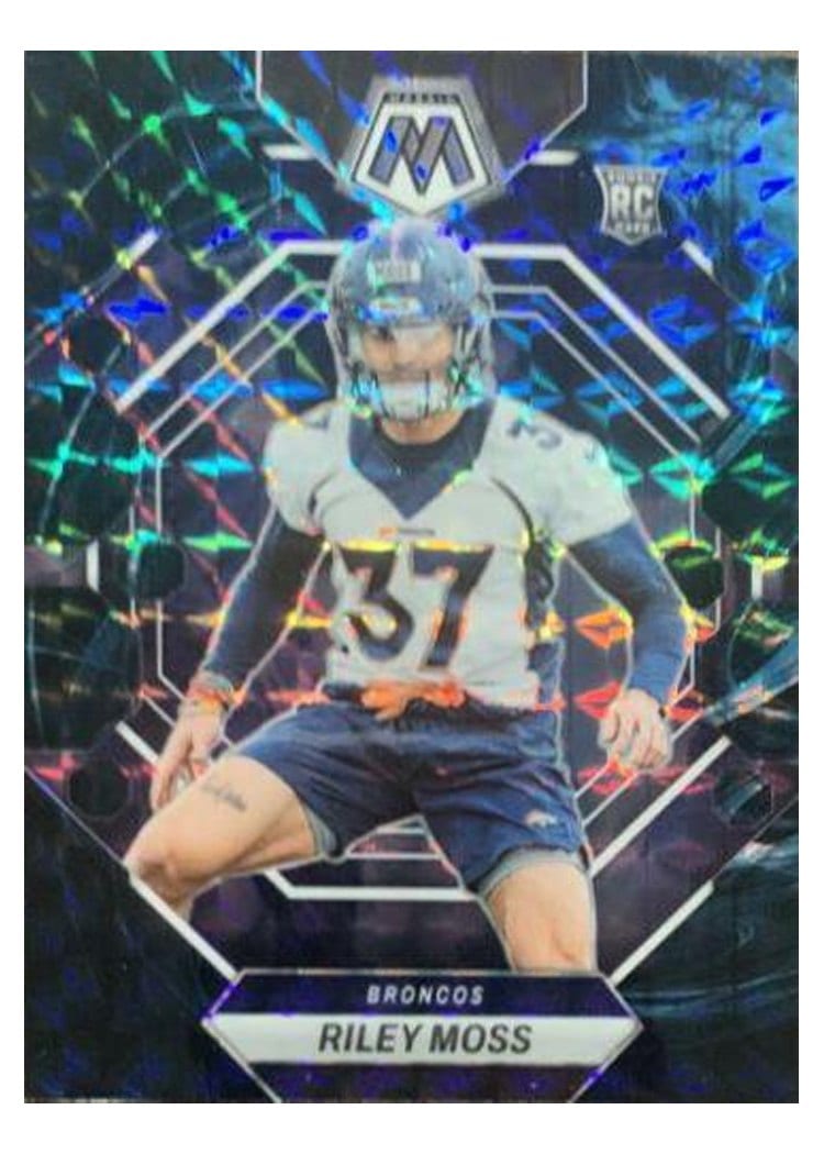 2023 Panini Mosaic Base Set Riley Moss #358 card