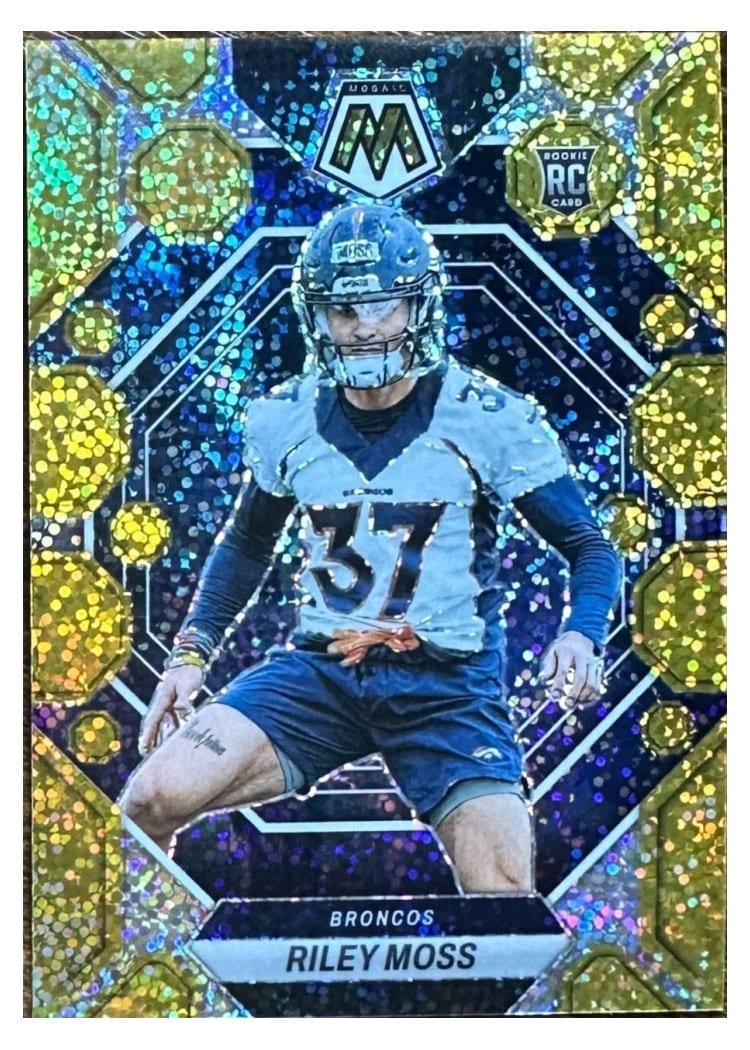 2023 Panini Mosaic Base Set Riley Moss #358 card