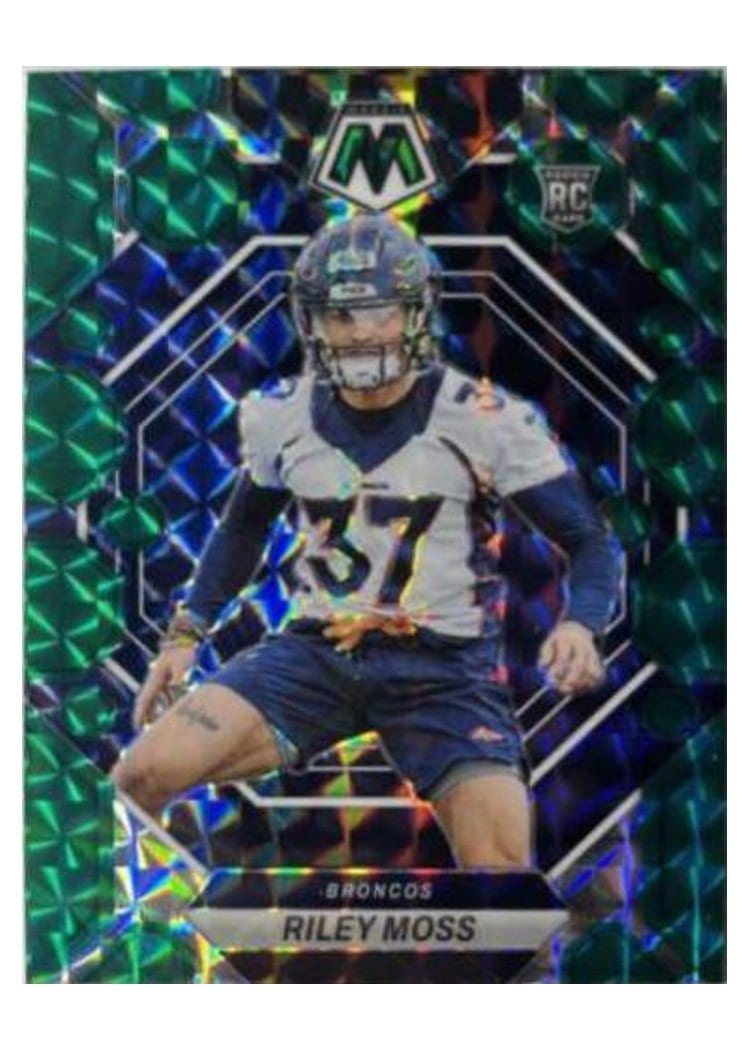 2023 Panini Mosaic Base Set Riley Moss #358 card