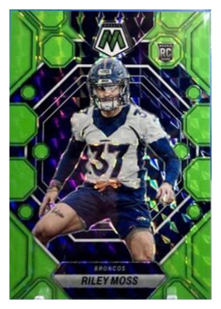 2023 Panini Mosaic Base Set Riley Moss #358 card