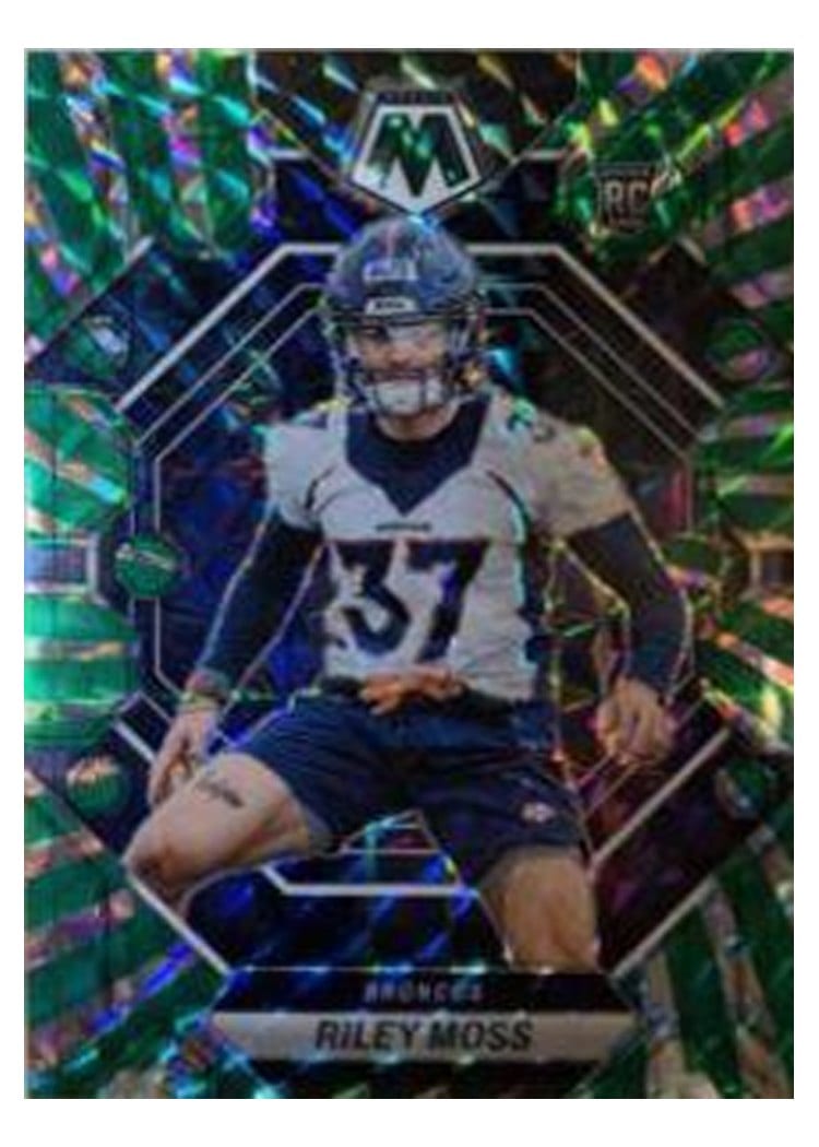 2023 Panini Mosaic Base Set Riley Moss #358 card