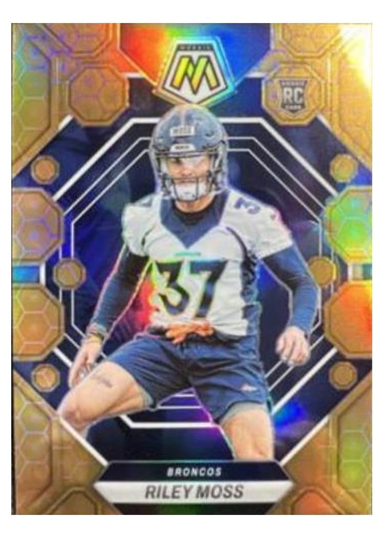 2023 Panini Mosaic Base Set Riley Moss #358 card