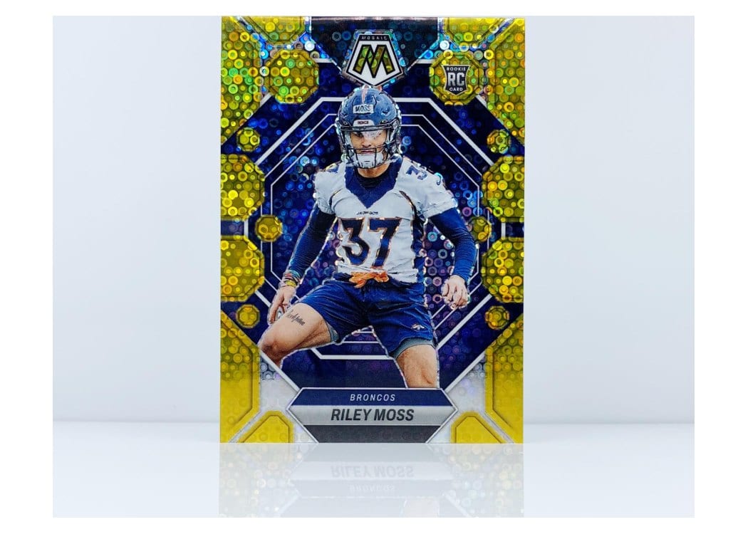 2023 Panini Mosaic Base Set Riley Moss #358 card
