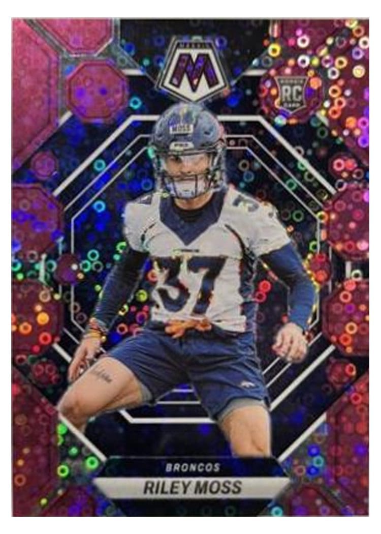 2023 Panini Mosaic Base Set Riley Moss #358 card