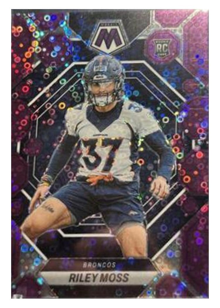 2023 Panini Mosaic Base Set Riley Moss #358 card