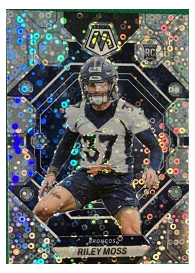 2023 Panini Mosaic Base Set Riley Moss #358 card