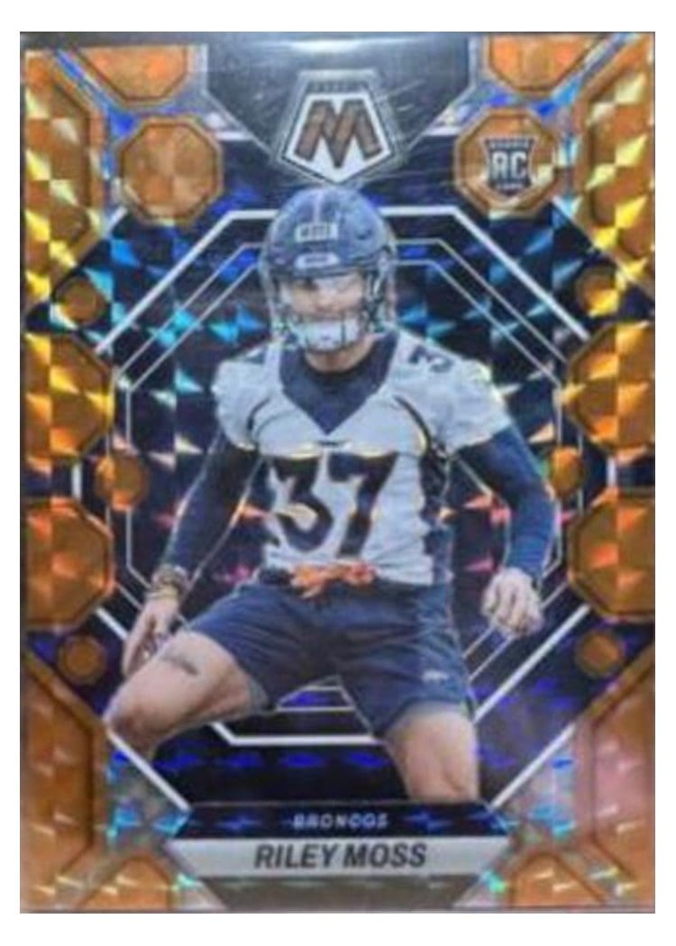 2023 Panini Mosaic Base Set Riley Moss #358 card