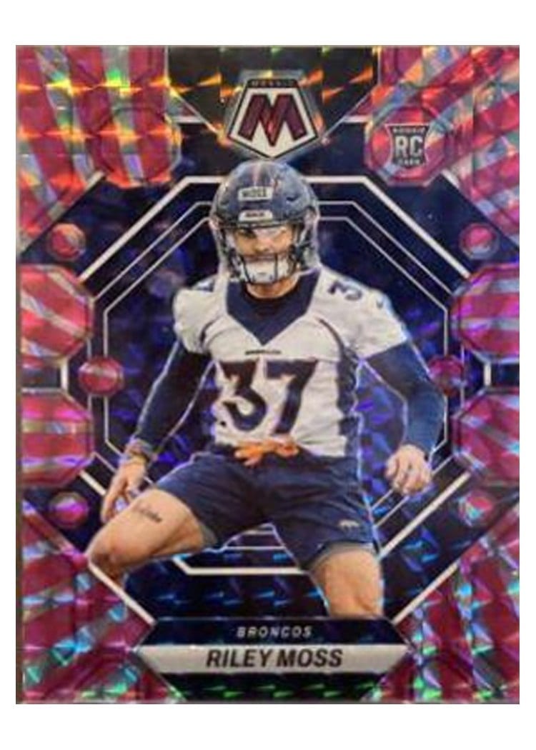2023 Panini Mosaic Base Set Riley Moss #358 card