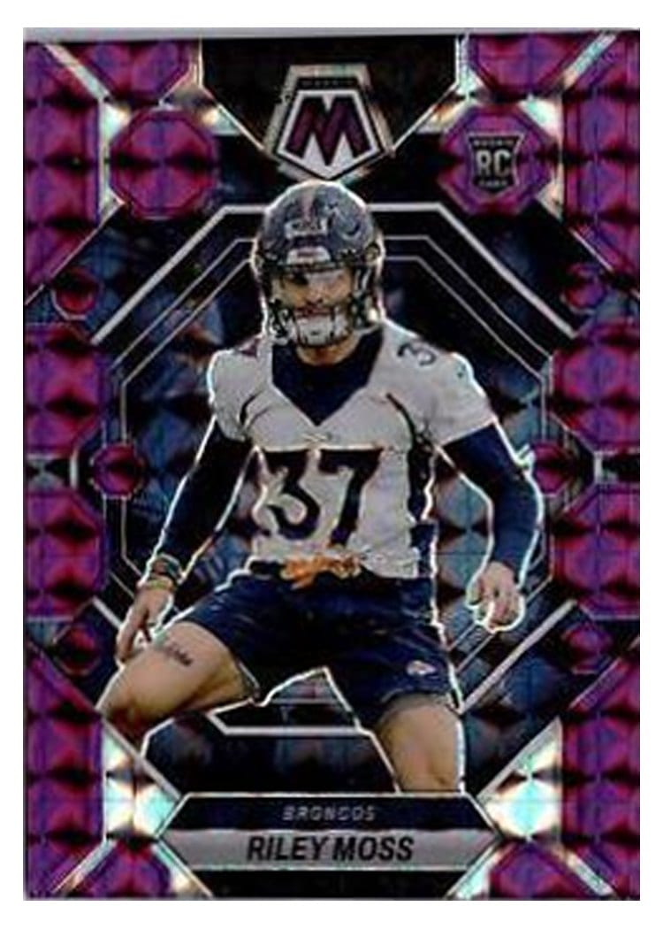 2023 Panini Mosaic Base Set Riley Moss #358 card