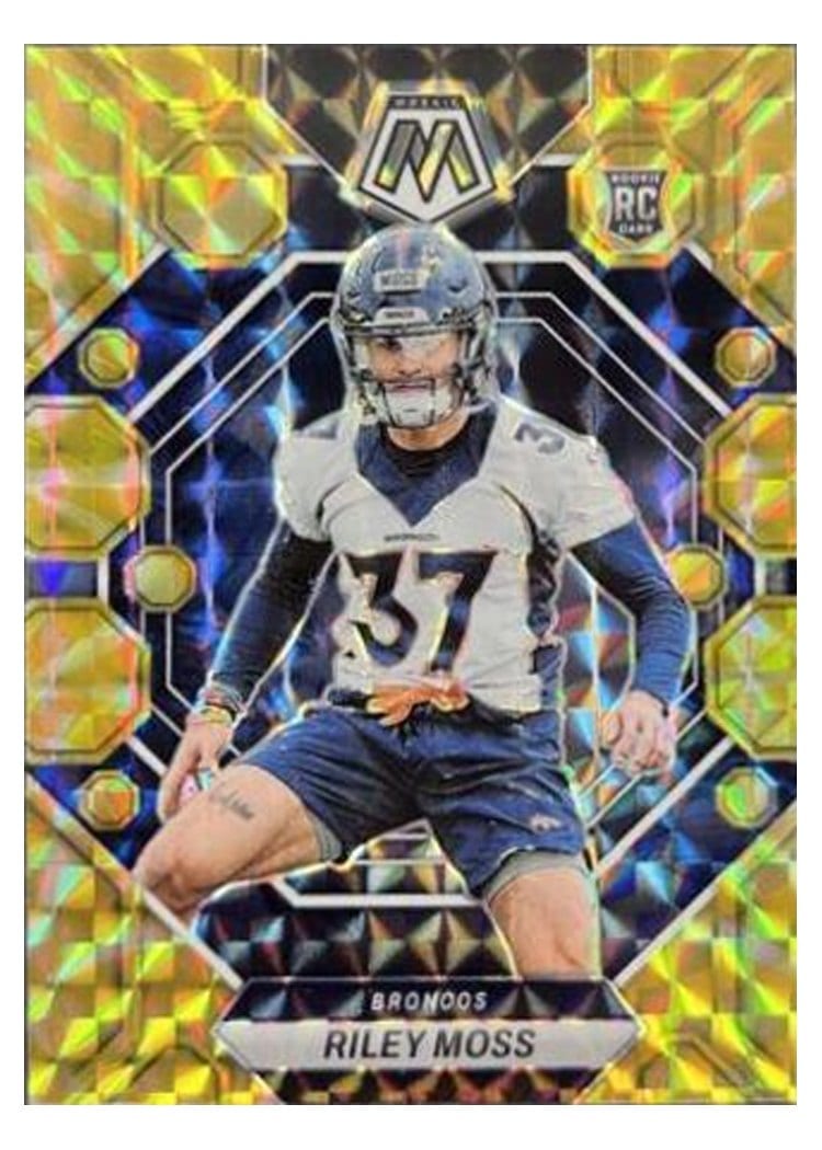 2023 Panini Mosaic Base Set Riley Moss #358 card
