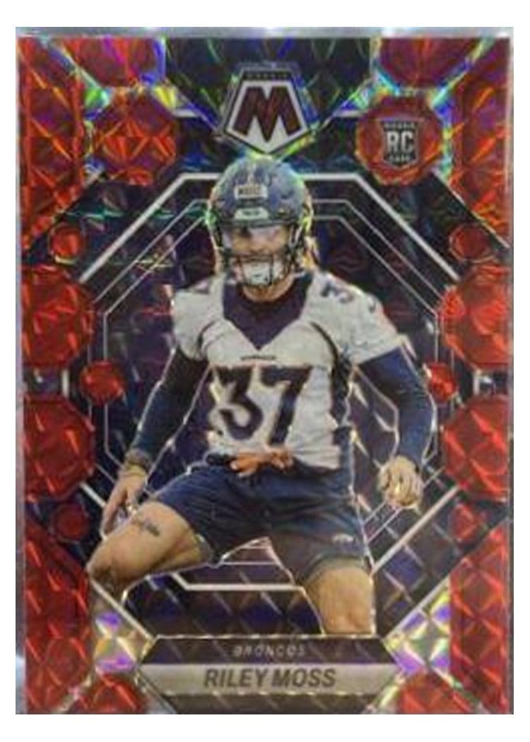 2023 Panini Mosaic Base Set Riley Moss #358 card